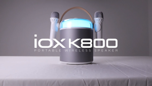 SonicGear IOX K800 Dual Mic Portable Karaoke Bluetooth 5.3 Speaker Echo Adjustable