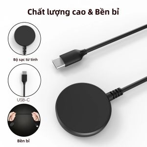 Bộ Sạc Không Dây Đa Năng Cho Samsung Galaxy Watch 3/4/5/6/7/8/9 FE Ultra1/2 4/6/8 Classic 5 Pro Active 1/2 USB-A USB-C