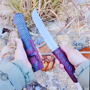 Japanese style design chopping knife for outdoor knife camping knife kitchen knife