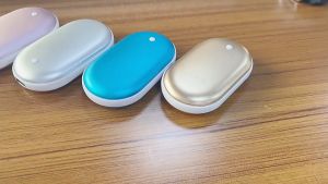 USB Rechargeable Mini Hand Warmer 2 in 1 Portable Pocket Charger Power Power Bank Winter Heater