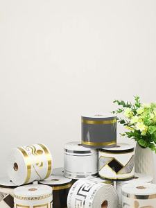 O Margo | Self-Adhesive Waterproof Moisture-Resistant Gilded Skirting Strip PVC