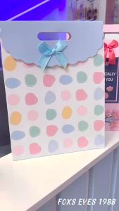 (Sz 24x32x10cm) Túi Giấy Đựng Quà Tặng Có Nắp Nhiều Kiểu Nhiều Hình Khác Nhau Phụ Kiện Bữa Tiệc Ngày Lễ