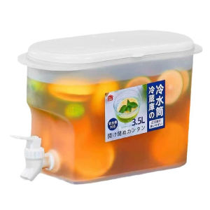 3.5/5L Cold Kettle with Faucet Large Capacity Refrigerator Juice Water Pitcher Beverage Dispenser for Home Kitchen Camping Party