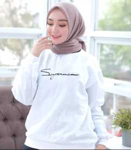 Desain Nyaman Untuk Semua Usia: Super-Mama Atasan Baju Lengan Panjang & Bahan Adem