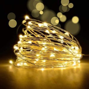 ✨【Readystock】 + FREE Shipping✨QTP STORE Higt Quality LED AAA Battery Mini LED Copper Wire String Fairy Lights Christmas Wedding Party Light Festive atmosphere