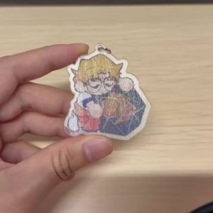 Project Hail Mary Rocky Keychain Shaker Acrylic Keyring Sci Fi Book Merch Fan Gift