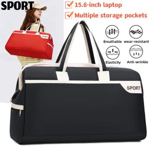 2026 New Upgrade Travel Bag Large Capacity Lightweight For Men Waterproof Wear-Resistant Tote Gym Sports Duffel For Men Women Korean Fashion Weeken Bag Multifunctional Storage Bag Breathable Portable Travel Business Trip Fitness Maternity Storage Bag