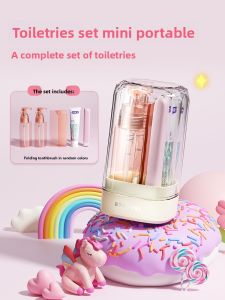 ETRAVEL | Portable Travel Toothbrush Toothpaste Cup Set