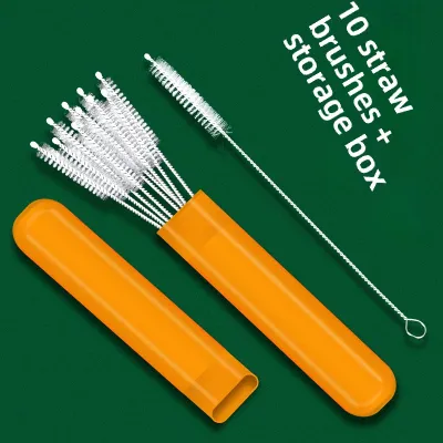 Baby Bottle Brush Sponge Replacement Head Baby Nipple Brush Bottle Brush Straw Brush Cleaning Baby Bottle Cleaning Brush Suit