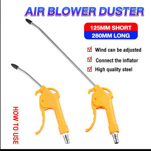 Digeo Duster Blow Dust Gun Air Blower Pneumatic Cleaner Nozzle For Car Long Short Household