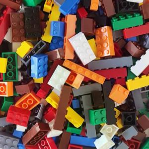 125g / 250g DIY Building Blocks Bulk Set City Classic Bricks Colorful Assembly Creative Toy Educational Interactive Toy for Kids