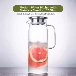 SENGAOPAI | Japanese Style Cold Brewing Glass Water Pitcher Large Capacity