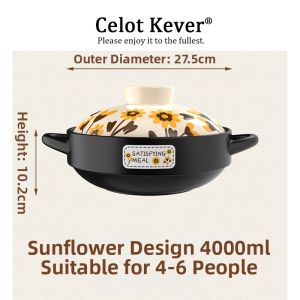 Home Use High-temperature Resistant Pot Clay Pot