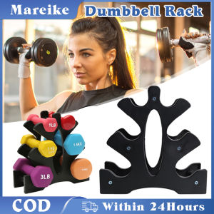 Dumbbell Rack Stand 3 Tier Compact Dumbbell Bracket Black Hand-Held Dumbbell Storage Rack for Home Gym