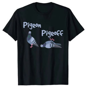 Sanrio | Pigeon Pigeoff Bird Birdwatcher Birdwatching T-shirt Cute Funny Graphic T-shirt Womne Tshirt T Shirt Summer Streetwear Graphic
