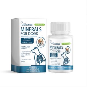 YEGBONG Tablets Dogs and Cats Trace Element Improve Pet Anemia Hair Loss Pica Enhance Appetite Health Nutritional Supplement Pet Trace Element Tablets Dog Tonic Teddy Puppies Anorexia Anti-fecal Nutrition Health Products