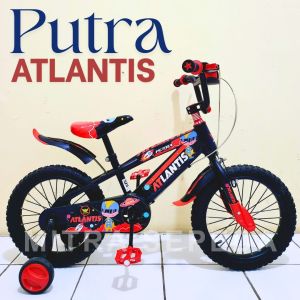Sepeda BMX Anak Laki Laki 16 Inch Atlantis Sparta Sepeda BMX 16 Inch Ban Besar