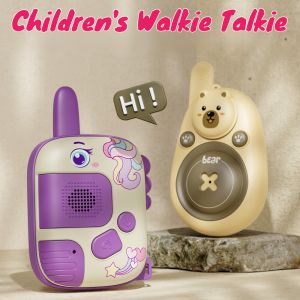 Wireless Smart Intercom Childrens Min Intercomunicador Rechargeable Outdoor Remote Long-Distance InterphoneWalkie Talkie Toys 2-pack 儿童对讲机