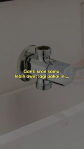 Tidy Stop Kran Dua Cabang DW-25055