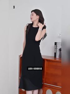 LadyS Elite | Elegant Tailored Black Dress Fall New