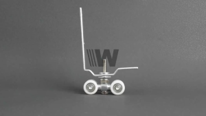 Roda Pivot Bracket Aksesoris Pintu Lipat Atas Bawah WELDOM Set Heavy Duty