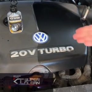 เคลือบยางดำ KT Super Clean สูตรซิลิโคนออยล์เข้มข้น กันน้ำ ติดทนนาน ดูแล ฟื้นฟูพลาสติก ขนาด 150ml