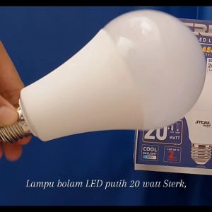 LAMPU | BOHLAM LED PUTIH 20 watt STERK