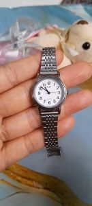 Đồng hồ nữ ALBA  dây thép không gỉ size:24 sang trọng second hand si nhật- đã qua sử dụng
