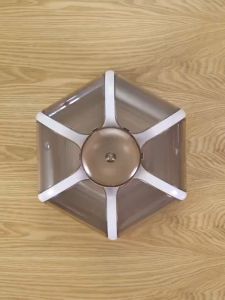 Khay đựng bánh kẹo hộp đựng mứt tết hình cánh sen 6 cánh tự bung cao cấp mẫu mới nhất Trùm Sỉ Gia Thành