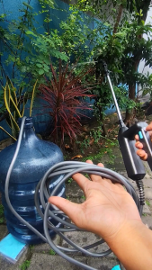 Semprotan Tanaman Elektrik Portable 2000mAh Alat Semprotan Hama Pupuk Cair Pestisida