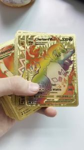 Gold foil cards Pokémon cards Pokemon cards Pokémon cards Pokémon cards game cards