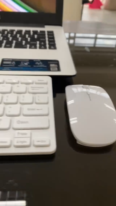 LOVIDA Malaysia Ultra-Thin Wireless 2.4GHz Mouse Keyboard USB Combo Set Portable For Desktop Laptop PC