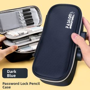 XUEDELE | Password Lock Multi-Function Large Capacity Storage Pencil Case 3 Layers