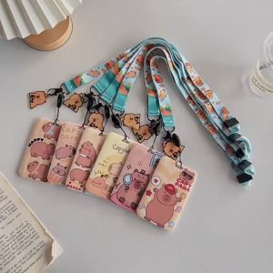 💳ที่ใส่บัตร+สายคล้องคอ ป้ายห้อยบัตรพนักงาน/บัตรนักเรียน ใส่คีย์การ์ดได้ วัสดุแข็งแรง ทนทาน ใส่บัตรได้ 2 ใบพร้อมกัน (*สินค้าหยิบคละลาย 1 ชิ้น*)