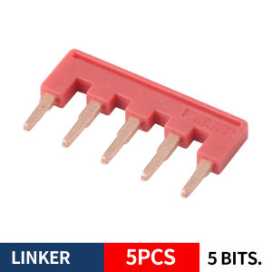 JinH | JINH CMK420-2.5 Rail-Mount Lever Clamp Set Orange Quick Splice Tool-Free ID Strip for Electrical Cabinets
