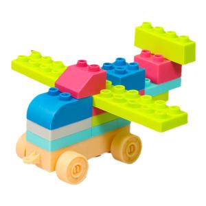 LALAPLAY | Soft Chewable Baby Building Blocks 6 Months to 2 Years