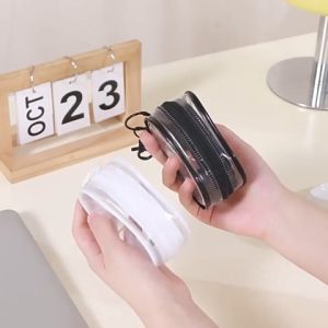 Payoe Kotak Penyimpanan Kabel Data Charger Pouch Portable Serbaguna Mini Bag Untuk Simpan Headset Kosmetik Miniboneka