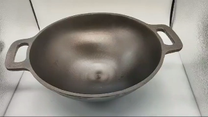 Cast Iron Fine Finish Kadai Pre-Seasoned | 100% Pure & Toxin-Free | No Chemical Coating | Traditional Indian Cooking Pot (1 Pc)
