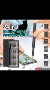 24 in 1 Screwdriver Set Multi-function Magnetic Precision Screwdriver Set tools set with box for Computer/Watch/Mobile Phone Disassemble tools set original heavy duty