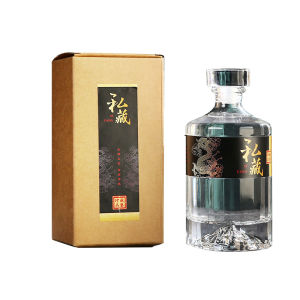 Premium Glass Empty Baijiu Bottle 500ml 1000ml Sealed Food Grade Vintage Brewing Wine Bottle for Daily Gifts And Kitchen Storage