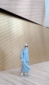 SABRINA FASHION - Caterine Set Setalan Wanita Atasan Kemeja Rok Bahan Linen Terbaru Oneset 2in1 COD