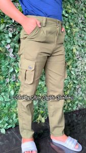 Cargo Pants Pria / Celana Cargo Panjang Pria / Celana Pdl