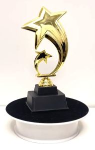 Plastic Trophy MF009 Screw Medal (Hadiah Sukan Sekolah Dan Anugerah Cemerlang) Piala Cenderahati.