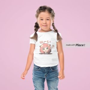 Kaos baju anak anya forger/baju anak perempuan anime spy x family/t-shirt anak perempuan Spy x family