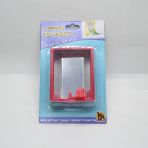 Tiger Skin Peony Xuanfeng Parrot Bird Toy Stinky Beauty Mirror Puzzle Fun Interactive Climbing Bell Bird Cage Toy