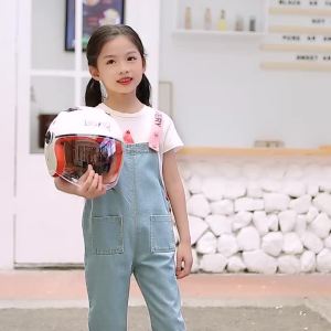 จัดส่งจากจีน [2025] มาตรฐานแห่งชาติใหม่ 3C หมวกกันน็อคสกู๊ตเตอร์ไฟฟ้าสำหรับเด็ก สำหรับเด็กชายและเด็กหญิง หมวกกันน็อคเต็มใบน่ารักสำหรับทุกฤดู หมวกกันน็อคฤดูร้อนและฤดูหนาว 3.8