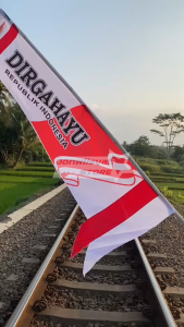 BENDERA UMBUL - UMBUL JUMBO (PREMIUM) SEMI DIRGAHAYU ±37 METER