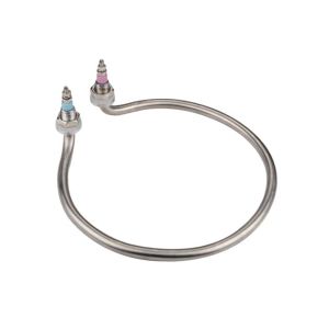 2KW 220โวลต์ขดลวดองค์ประกอบความร้อน-น้ำต้มถังหกเหลี่ยมหัวสกรูวงกลมรูปร่างท่อความร้อนสำหรับหม้อไอน้ำความร้อนไฟฟ้า