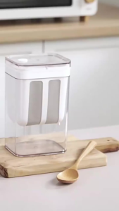 2000ml Yogurt Filter & Strainer Fine Mesh Transparent Box Maker Filter with Lid for Homemade