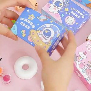 FR-M385 Mainan Edukasi Anak Alat Lukis Patung Gypsum Motif Animasi Lucu / Paint Gypsum Mainan DIY